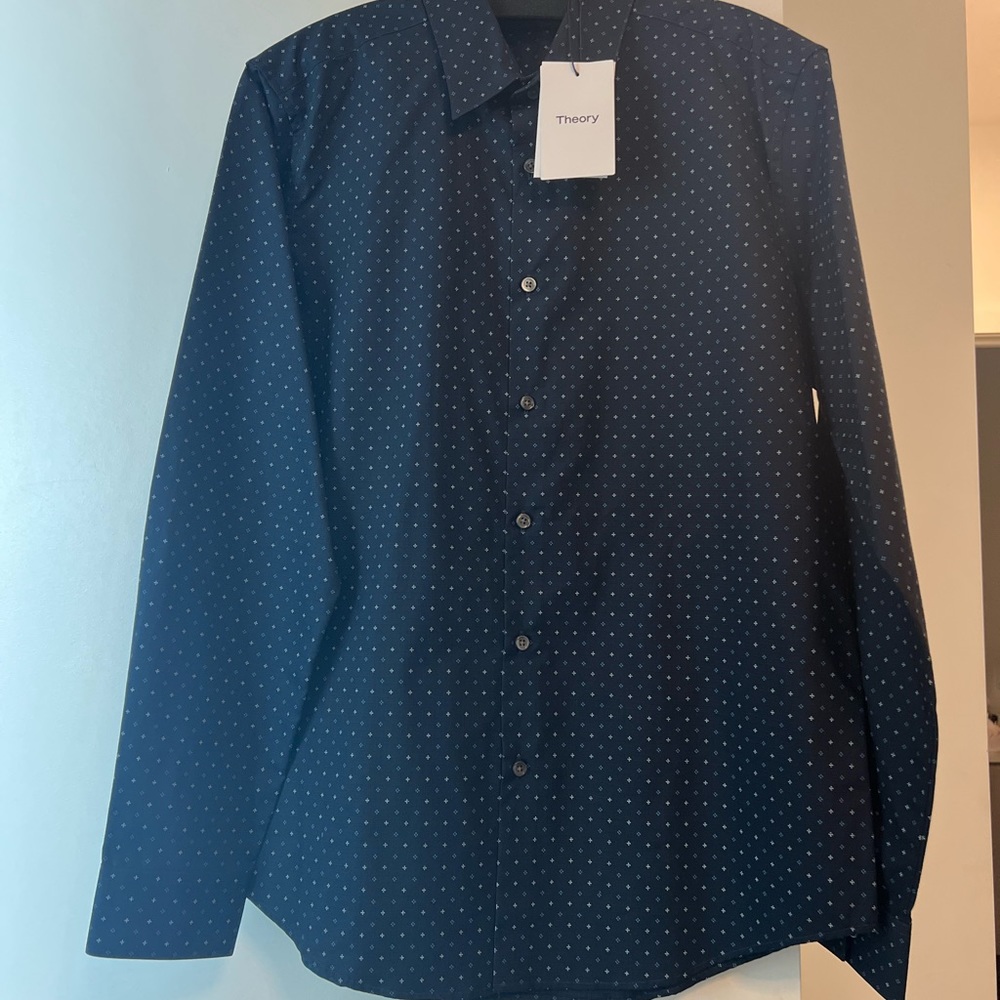 THEORY men’s long sleeve shirt - Sylvain O